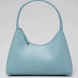 Mansur Gavriel Dove Blue Leather Mini Candy Hobo Bag